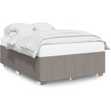Maison Chic Posteljni okvir - Dvoposteljna postelja - Zakonska postelja brez vzmetnice taupe 140x190 cm blago-J12623, (21760825) Cene