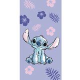 Jerry Fabrics Vijolična bombažna otroška brisača 70x140 cm Lilo and Stitch – Cene