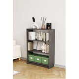 Hanah home polica za knjige Bili3 80, 80 cm, antracit | Eponuda.com