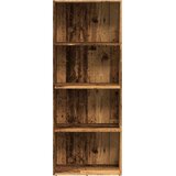  Regal za knjige boja starog drva 60x30x152 cm konstruirano drvo | Shoptok.si