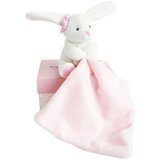 Doudou Gift Set Pink Rabbit darilni set za otroke od rojstva 1 kos | Shoptok.si