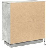  LED komoda Beton siva 71 x 34,5 x 75 cm Konstruirano drvo | shoptok.hr