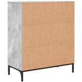  Kreveta Betonski sivi 69,5 x 33 x 82 cm Konstruirano drvo | shoptok.hr