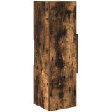  Kutni ormarić Dimljeni hrast 25,5x25x80cm Konstruirano drvo | Eponuda.com