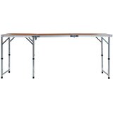  Sklopivi stol za kampiranje aluminijski 180 x 60 cm | Eponuda.com
