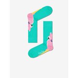 Happy Socks Turquoise Patterned Socks Surfs Up - Women | shoptok.hr