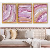 Wallity Set uramljenih slika 3AC172, 3 Dela | ePonuda.com