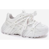 Boto Women's Sneakers With Double Lacing White Onivetta | shoptok.hr