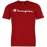 Champion CREWNECK LOGO T-SHIRT Muška majica, crvena, veličina