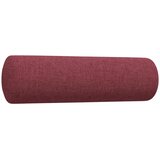  2-dijelni set sofa s ukrasnim jastucima boja vina od tkanine | Eponuda.ba