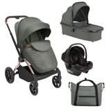 Kolica Kara premium 3in1 set sa autosedištem I-Prime I-size i tvrdom korpom Army Green KKB21166 SET | Eponuda.com