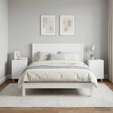  Noćni ormar 2 kom. Bijela 33 5 x 34 5 x 50 cm Konstruirano drvo - Bijela 2 | shoptok.hr
