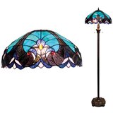 Brilagi Tiffany vitražna podna lampa CORAL 2xE27/60W/230V Slike