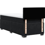 Box spring krevet s madracem crni 90x200 cm baršunasti | shoptok.hr