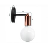 Toolight Zidna svjetiljka Metalna crna mat 392205 | shoptok.hr