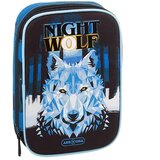 Ars Una Zložljiva peresnica z več nivoji : Nightwolf 15,5x22,5x4,5cm | Shoptok.si