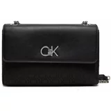 Calvin Klein Ročna torba Re-Lock Conv Shoulder Bag_Jqc K60K612641 Črna
