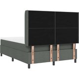 Box spring krevet Tamno siva 140 x 200 cm tkanina | shoptok.hr