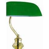 Globo Namizna svetilka Bankers Lamp (60 W, višina: 36 cm, E27, medenina) | Shoptok.si
