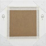  Zidno ogledalo u baroknom stilu 40 x 40 cm bijelo | shoptok.hr