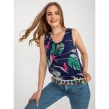 Baiyibaishun Blouse-AT-BZ-2401C.19-navy blue | Shoptok.si