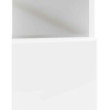  LED TV kabinet BREDA Bijela visokog sjaja Konstruirano drvo | shoptok.hr