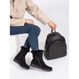 Shelvt Black classic women's backpack | Shoptok.si