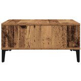  Klubska miza Stari les 60x60x30 cm Izdelan les, (22048578) | Shoptok.si
