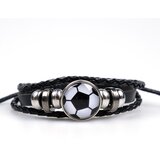  Narukvica Football - Crna | shoptok.hr
