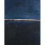 Malerifabrikken Ročno naslikana slika 78x98 cm Edge Blue –