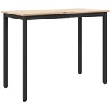  Stol Prirodna 100 x 50 x 77 cm Inženjerska drva i čelik | shoptok.hr