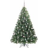  Umjetno božićno drvce s stalakom Zelena 210 cm PE i PVC | shoptok.hr