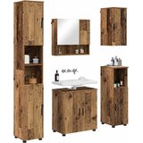  Set namještaja za kupaonicu 5 kom. Staro drvo 61 x 35 x 64 cm | shoptok.hr