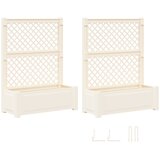  Velika s osvrtom 2 pcs Bijela 143 x 143 x 133,5 cm PP | Eponuda.ba
