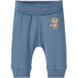 name it Hlače 'VONNE' bež / golobje modra / rjava | Shoptok.si
