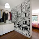  Tapeta - Sketch of parisian fountain 450x270 Cijene