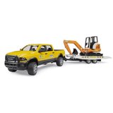 Bruder džip ram+prikolica+minibager ( 025465 ) | ePonuda.com