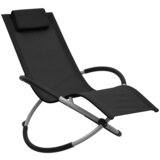 vidaXL Otroški ležalnik iz jekla črn, (21073400) | Shoptok.si