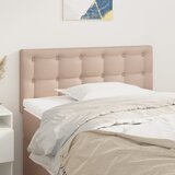  Uzglavlje boja cappuccina 90x5x78/88 cm od umjetne kože | shoptok.hr