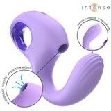 Intense Baxter Dual Vibrator & Stimulator with Remote Violet Cene