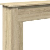 vidaXL Okvir za kamin boja hrasta 75x20x87,5 cm od konstruiranog drva | shoptok.hr