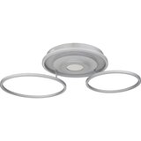 Globo 67824-40 - LED prigušiva plafonska svetiljka MILES 40W/230V 57x99,2 cm srebrna+daljinski upravljač Cene