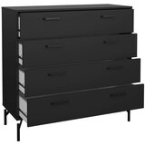 MID.YOU KOMODA, črna | Shoptok.si