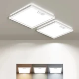 2x 22 cm LED stropna luč s senzorjem
