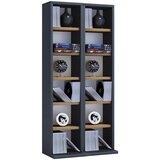 MID.YOU Regal Milano, Antracit, Barva Hrasta | Shoptok.si