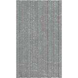 Krovni panel 12 pcs Srebrna 80 x 45 cm Pocinčani čelik | shoptok.hr