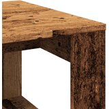 vidaXL Bočni stolić boja starog drva 50 x 50 x 35 cm konstruirano drvo | shoptok.hr