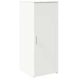  pisalna miza z recepcijskim pultom in omarami, inženirski les, bela, 180x50x103,5 cm | Shoptok.si
