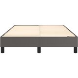  Okvir za krevet s oprugom sivi 120x200 cm od umjetne kože | Eponuda.com
