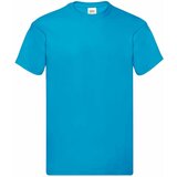 Fruit Of The Loom Blue Men's T-shirt Original Cene
